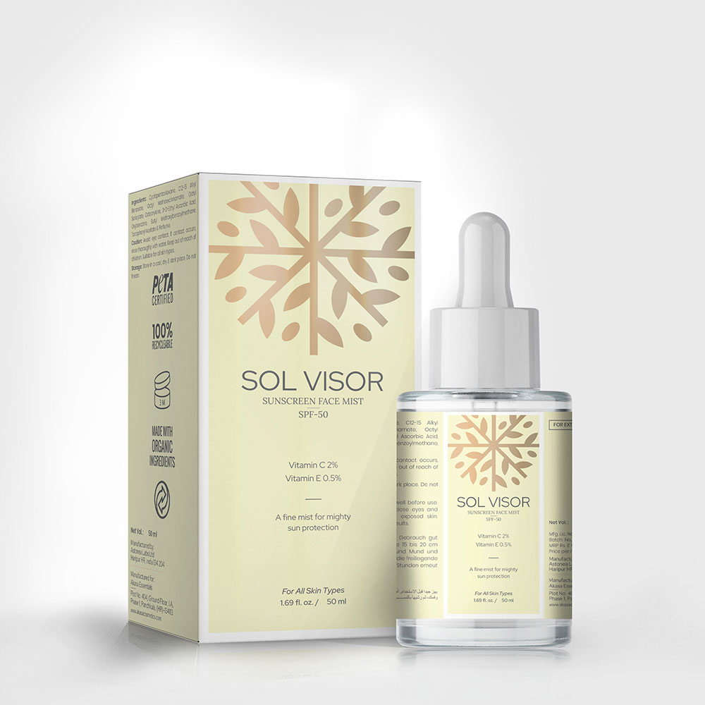 Sol Visor Sunscreen Face Mist Sol